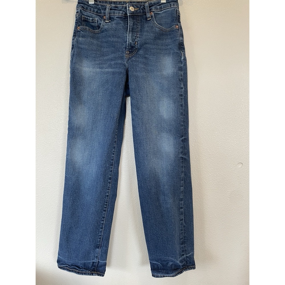 Old‎ Navy OG Loose High Rise Jeans Medium Wash Women's Size 2